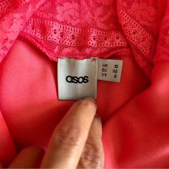 ASOS | Allover Lace Sheath Midi Dress - Picture 11 of 11